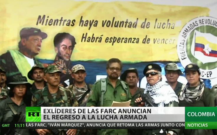 Οι FARC ανακοίνωσαν την έναρξη του ένοπλου αγώνα στην Κολομβία