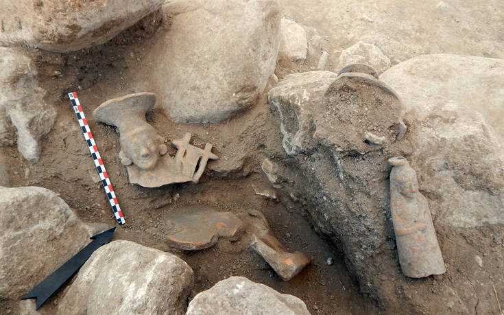 Εντυπωσιακά ευρήματα στον αρχαιολογικό χώρο της Αχλάδας Φλώρινας