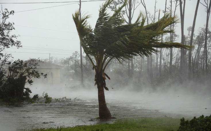 Στους 7 έφτασαν οι νεκροί από τον τυφώνα Ντόριαν στις Μπαχάμες