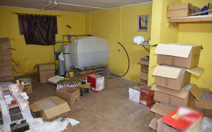 Εντοπίστηκε εργαστήριο που έφτιαχνε ποτά «μπόμπες» στη Θεσσαλονίκη