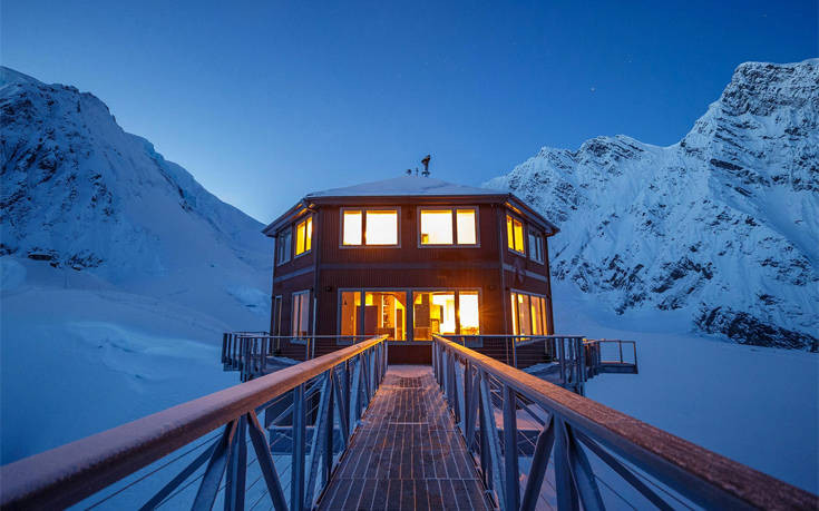 Το ακραία πολυτελές ξενοδοχείο στις εσχατιές των… παγετώνων