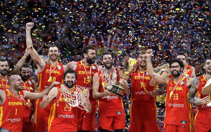 Eικόνες από τη στέψη της Ισπανίας ως Παγκόσμιας Πρωταθλήτριας
