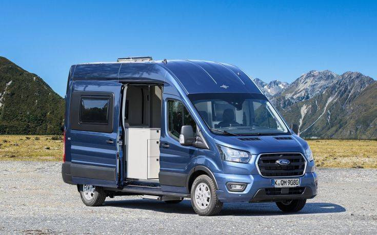 Ford Big Nugget Concept Campervan, ένα Transit με υπνοδωμάτιο, μπάνιο και κουζίνα