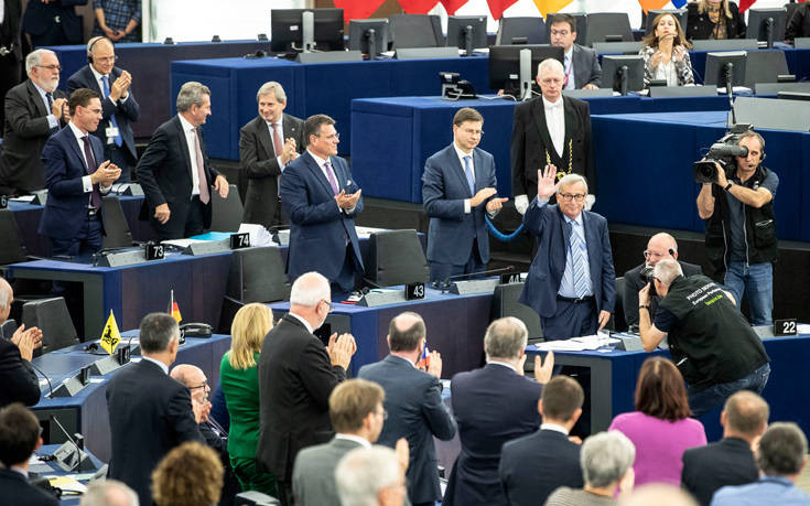 Η αποχαιρετιστήρια ομιλία του Γιούνκερ στο Ευρωκοινοβούλιο με αναφορά στην Ελλάδα