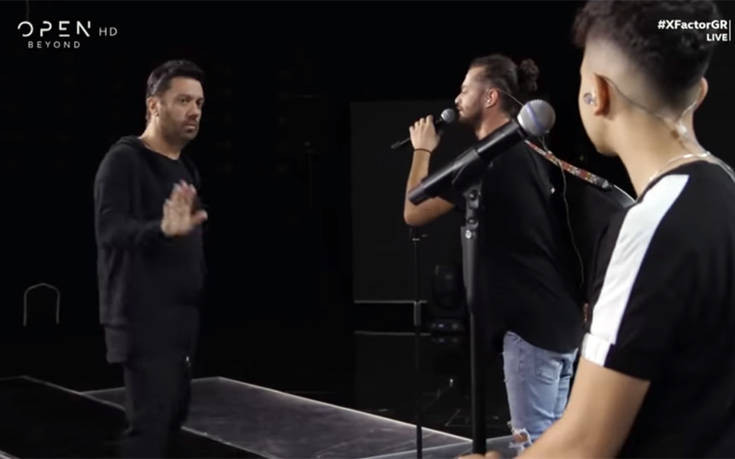 X-Factor: Έξαλλος ο Γιώργος Θεοφάνους με ένα από τα συγκροτήματά του