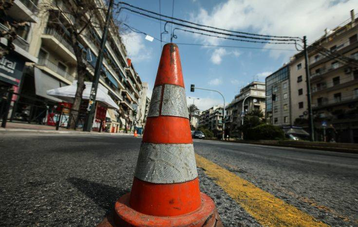 Κλειστοί δρόμοι αύριο στην Αττική: Πού θα διακοπεί η κυκλοφορία