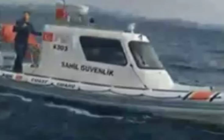 Κάλυμνος: Καρέ &#8211; καρέ η θρασύτατη απαίτηση της τουρκικής ακτοφυλακής στους Έλληνες ψαράδες, «φύγετε από εδώ»