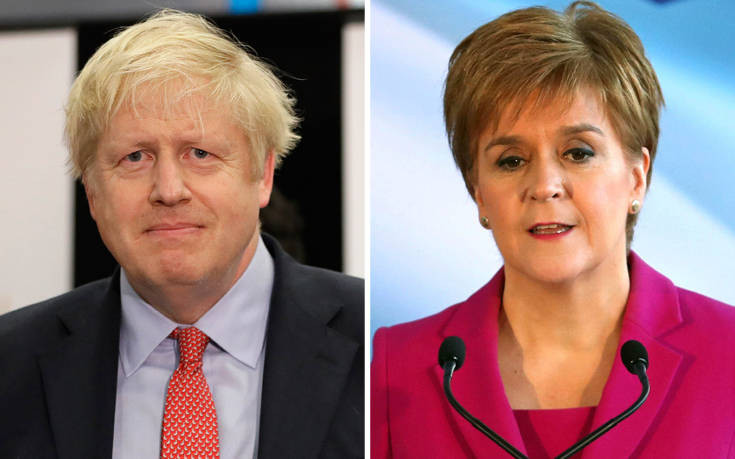 Τζόνσον σε Στέρτζον: Δεν θα υπάρξει νέο δημοψήφισμα για την ανεξαρτησία της Σκωτίας