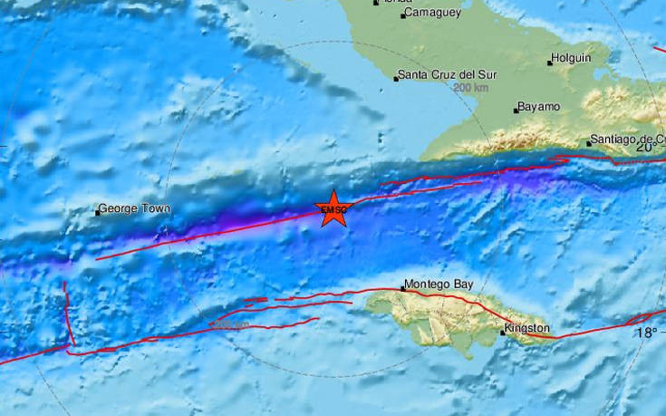 Πολύ ισχυρός σεισμός στην Καραϊβική &#8211; Προειδοποίηση για τσουνάμι