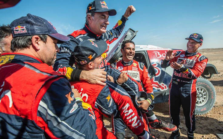 Ο Κάρλος Σάινθ βασιλιάς της ερήμου και στο Rally Dakar 2020