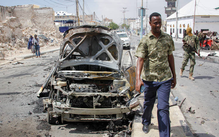 Σομαλία: Έκρηξη παγιδευμένου αυτοκινήτου στο Μογκαντίσου, τέσσερις νεκροί