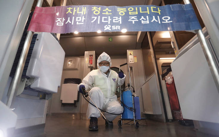 Με αρνητικό ρεκόρ κρουσμάτων κορονοϊού μέσα σε 24 ώρες έκλεισε η χθεσινή ημέρα στη Ν. Κορέα