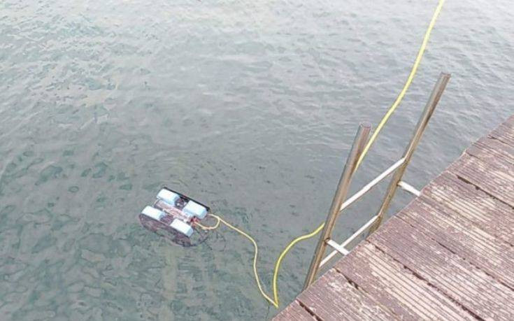 «Κυνήγι» βυθισμένων πατινιών στον Θερμαϊκό με τη συνδρομή υποβρύχιου drone