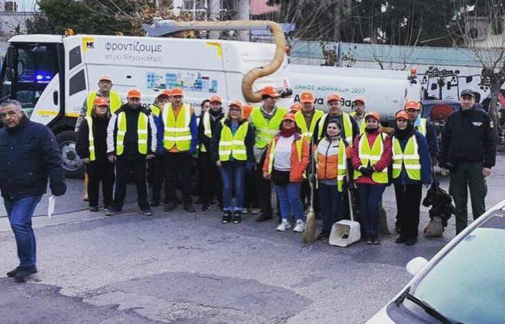 Νέα επιχείρηση καθαριότητας από το Δήμο Αθηναίων σε Γουδή και Αμπελόκηπους