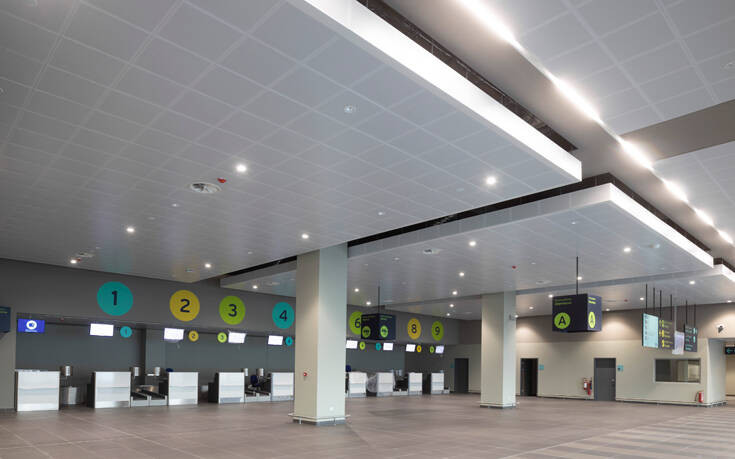 Ο νέος τερματικός σταθμός στο αεροδρόμιο Μυτιλήνης «Οδυσσέας Ελύτης»