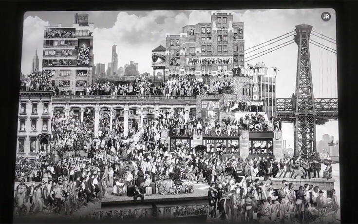 «Τα Χρονικά της Νέας Υόρκης», μια τοιχογραφία με πάνω από 1.000 Νεοϋρκέζους