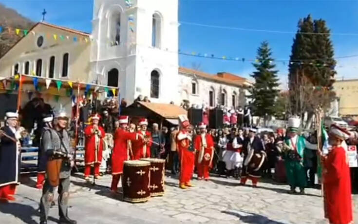 Θεσσαλονίκη: Αντιδράσεις για «οθωμανικά εμβατήρια» και γενίτσαρους σε καρναβάλι του Δήμου Λαγκαδά