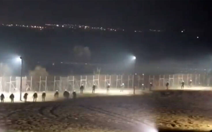 Βίντεο από τη νύχτα έντασης στα σύνορα στον Έβρο