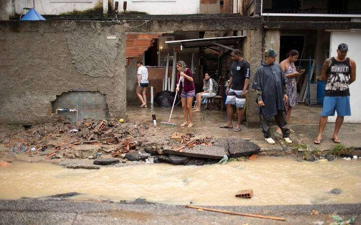 Κατακλυσμός στο Σάο Πάολο με τουλάχιστον 10 νεκρούς