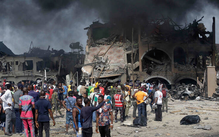 Τουλάχιστον 17 νεκροί από ισχυρή έκρηξη στο Λάγκος της Νιγηρίας