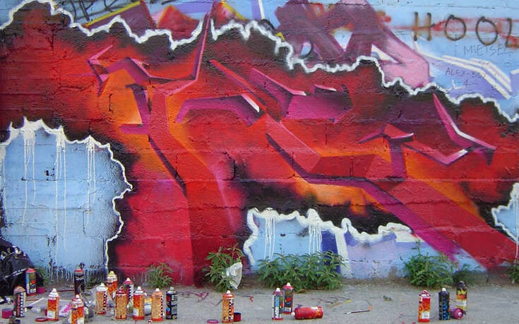 Το εντυπωσιακό γκράφιτι για τον κορονοϊό στους τοίχους γηπέδου της Καλαμαριάς