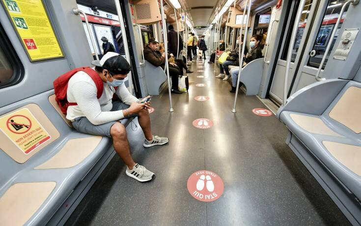 Iταλία &#8211; Κορονοϊός: Το μετρό στο Μιλάνο θα συντονίζει την κοινωνική αποστασιοποίηση