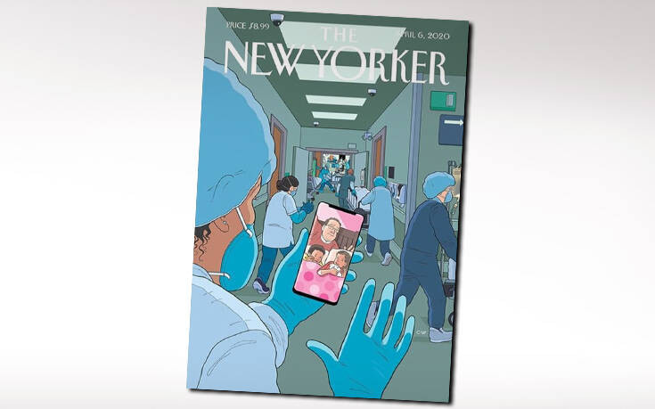 Εξώφυλλο-γροθιά στο στομάχι από το «Τhe New Yorker» για τον κορονοϊό