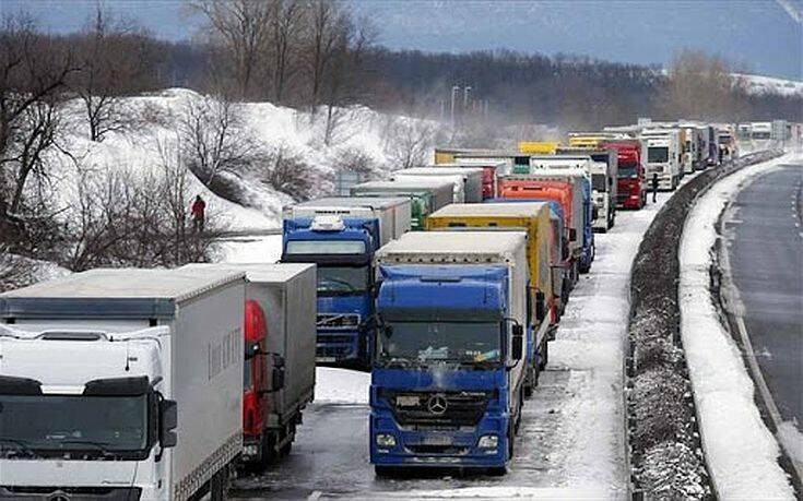 Θεσσαλονίκη: Διακοπή της κυκλοφορίας οχημάτων άνω των 3,5 τόνων στην Εγνατία Οδό λόγω θυελλωδών ανέμων