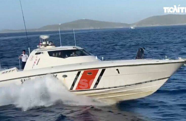 Βίντεο ντοκουμέντο με την τουρκική ακτοφυλακή να παρενοχλεί σκάφος της Frontex και Έλληνες ψαράδες στις Οινούσσες