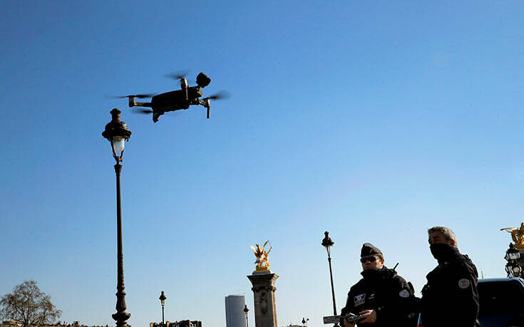 Μπλόκο στην γαλλική κυβέρνηση για την επιτήρηση των πολιτών μέσω drones