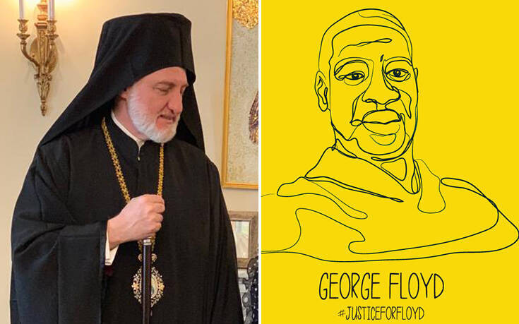 Αρχιεπίσκοπος Αμερικής Ελπιδοφόρος για θάνατο George Floyd: Να σταθούμε απέναντι στον ρατσισμό