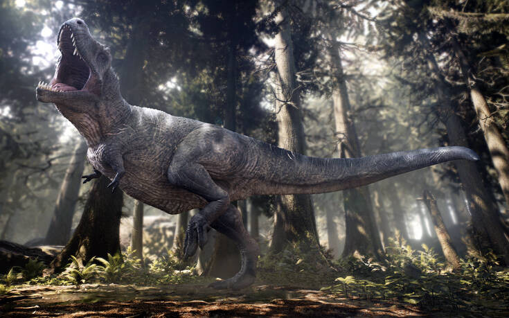 Να γιατί ο Τυραννόσαυρος Ρεξ είχε μακριά πόδια