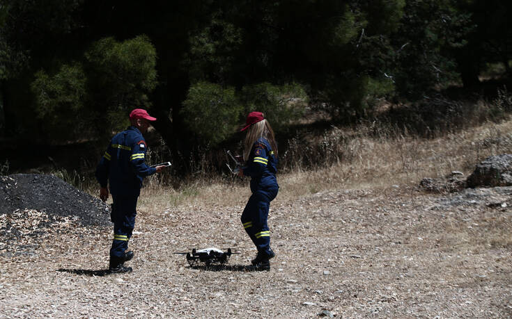 Υμηττός: Σηκώθηκε drone για τον αγνοούμενο &#8211; Φωτογραφίες από την επιχείρηση