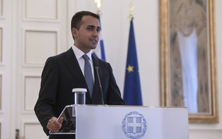 Ντι Μάιο για Ανατολική Μεσόγειο: Η Ιταλία είναι σταθερά αλληλέγγυα σε Ελλάδα και Κύπρο