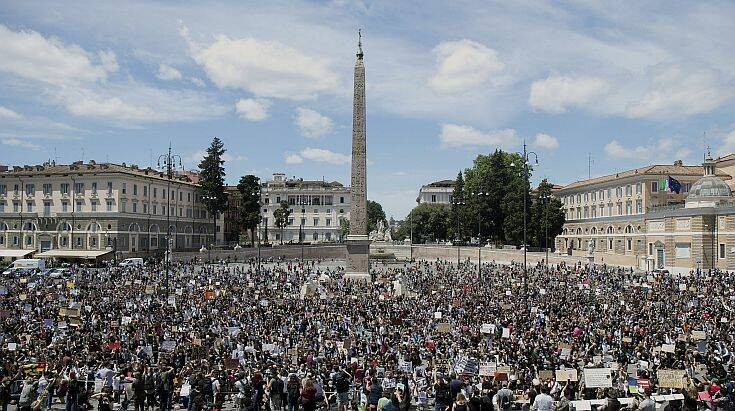 Ιταλία: Διαδήλωση κατά του ρατσισμού στη Ρώμη