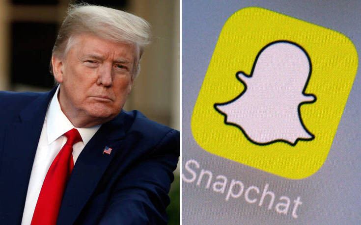 Νέος πονοκέφαλος για τον Τραμπ: Το Snapchat του «γυρνάει την πλάτη»