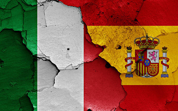 Ιταλία και Ισπανία επιθυμούν διακαώς να ανοίξουν τα σύνορα