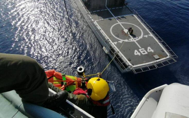 Καρέ &#8211; καρέ πώς γίνεται μία «επιχείρηση» έρευνας και διάσωσης μέσα στη θάλασσα