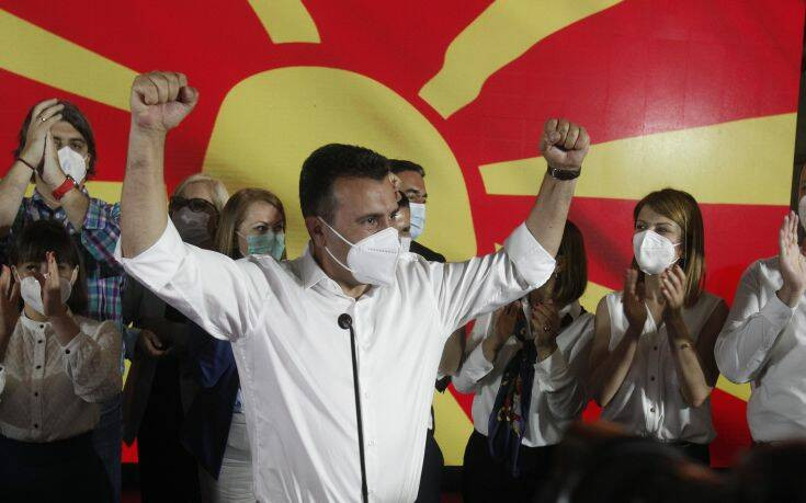 Μεγάλος νικητής των εκλογών στη Βόρεια Μακεδονία ο Ζάεφ