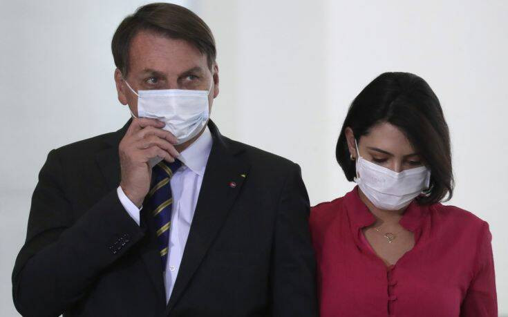 Βραζιλία: Κόλλησε κορονοϊό και η γυναίκα του Μπολσονάρου &#8211; Θετικός και ένας υπουργός