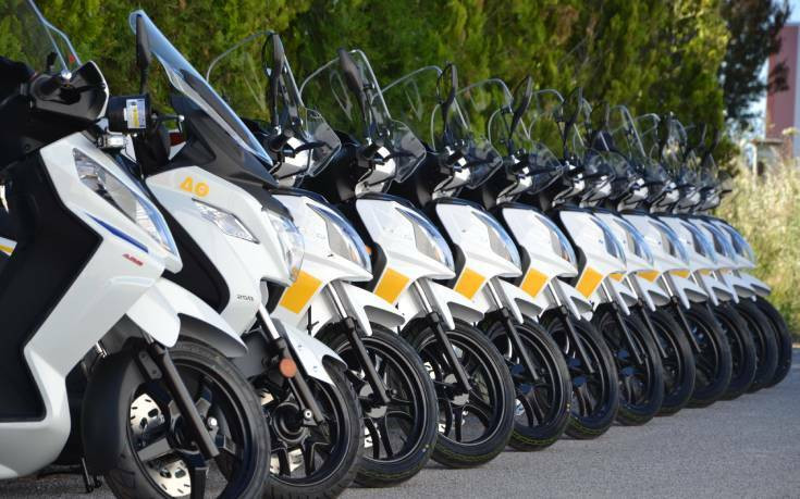 33 SYM scooters στις υπηρεσίες του Δήμου Θεσσαλονίκης