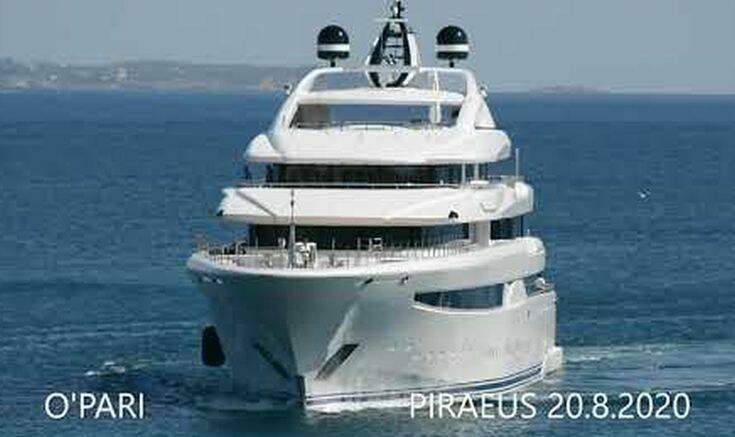 Ένα πλωτό παλάτι 95 μέτρων: Το ελληνικής κατασκευής mega-yacht O&#8217;PARI στη Μαρίνα Ζέας