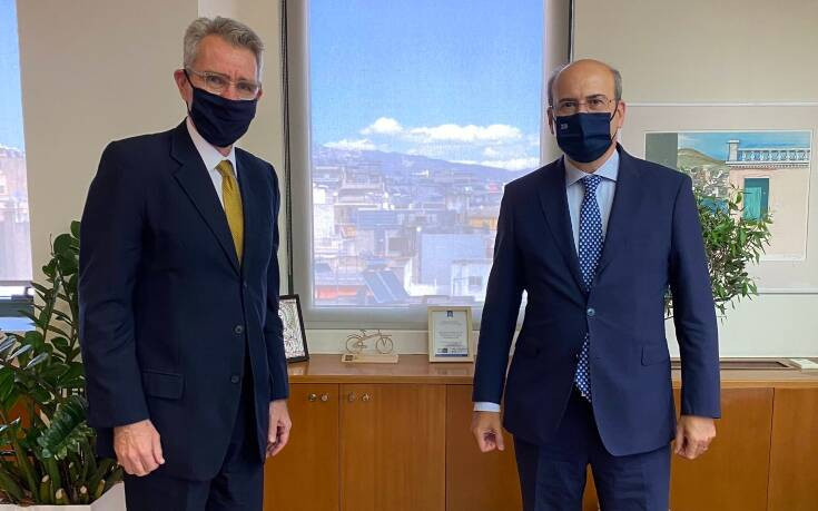 Συνάντηση Χατζηδάκη-Πάιατ &#8211; Στο επίκεντρο FSRU Αλεξανδρούπολης και IGB