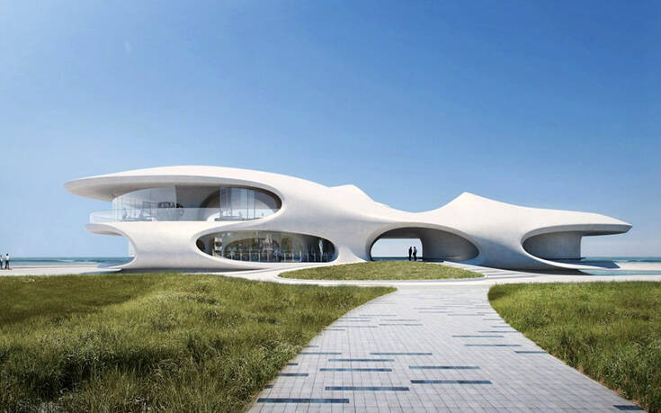Η πιο εντυπωσιακή βιβλιοθήκη κατασκευάζεται στην Κίνα και θα έχει τη μορφή… σκουληκότρυπας