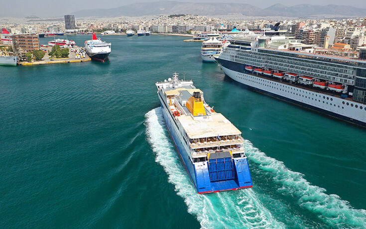 Κανονικά το απόγευμα τα δρομολόγια των πλοίων από τον Πειραιά &#8211; Σε ποια λιμάνια παραμένει το απαγορευτικό
