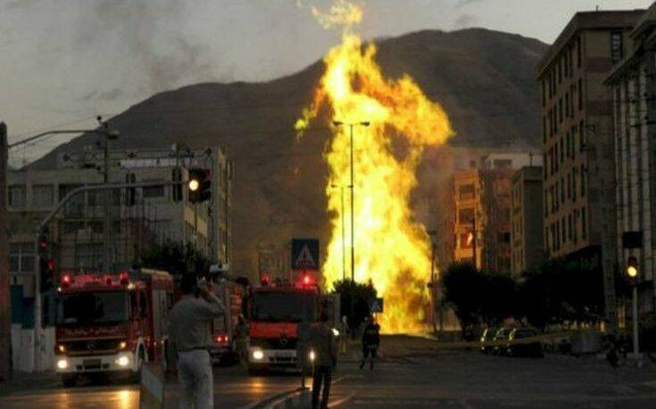 Μεγάλη φωτιά σε εργοστάσιο κοντά στην Τεχεράνη