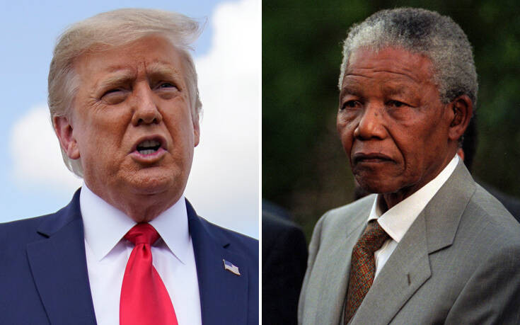 Οργή στη Νότια Αφρική για ρατσιστικά σχόλια του Ντόναλντ Τραμπ σε βάρος του Νέλσον Μαντέλα