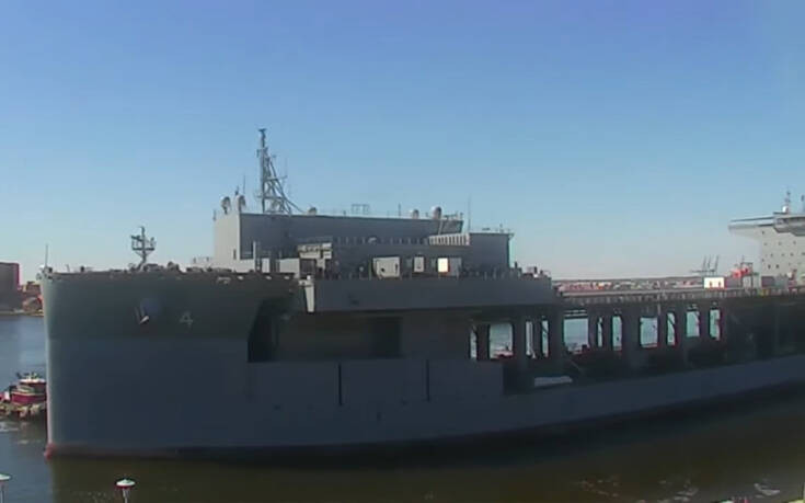 Αυτό είναι το θηριώδες USS Hershel «Woody» Williams που θα είναι στη Σούδα