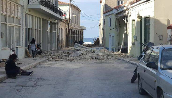 Σεισμός στη Σάμο: Αντιπροσωπεία του ΣΥΡΙΖΑ-Προοδευτική Συμμαχία επισκέπτεται το νησί
