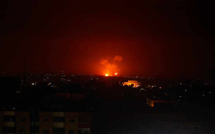Γάζα: Ισραηλινά πλήγματα μετά την εκτόξευση ρουκέτας